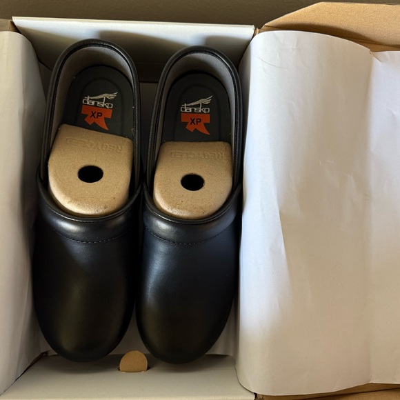 Dansko Clogs Black Size 40 9.5 New - Picture 5 of 7